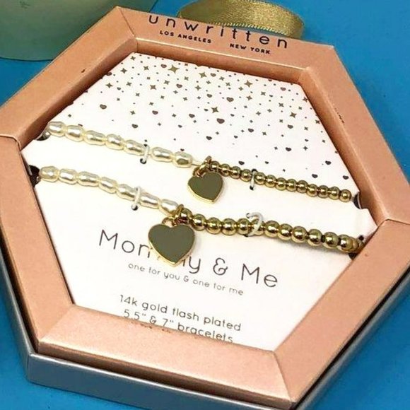 Mommy & Me Matching Pearl Bracelets - Picture 1 of 4